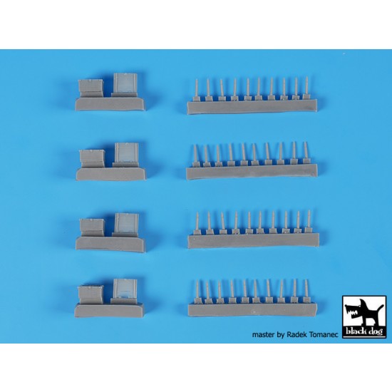 1/72 Soviet Ammo Boxes w/45mm Amunition 1/72 Soviet Ammo Boxes w/45mm Amunition