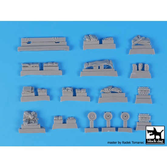 1/72 Ferdinand SdKfz 184 Accesssories Set for Zvezda kits 1/72 Ferdinand SdKfz 184 Accesssories Set for Zvezda kits