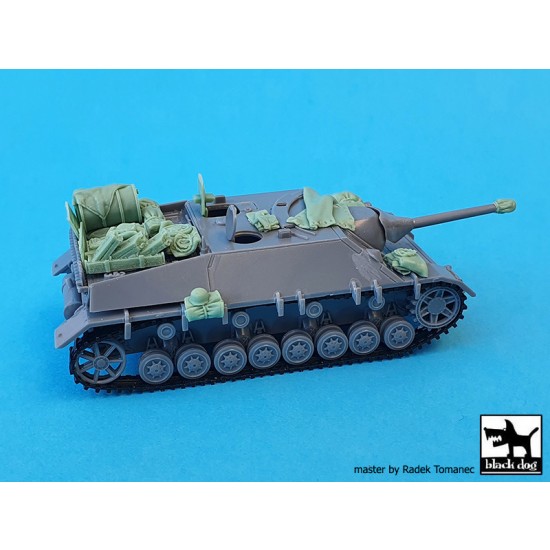 1/72 SdKfz 162 Jagdpanzer IV Detail set for Hasegawa kits 1/72 SdKfz 162 Jagdpanzer IV Detail set for Hasegawa kits