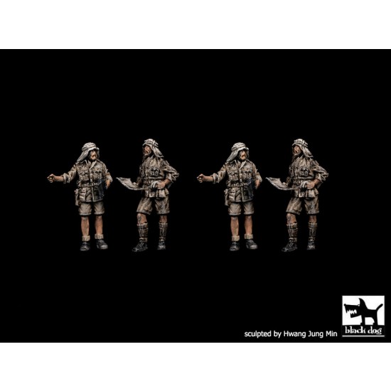 1/72 British SAS, Africa (4 figures) 1/72 British SAS, Africa (4 figures)