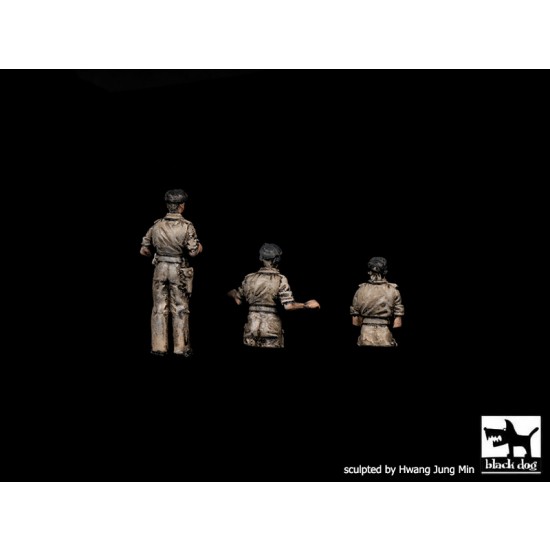 1/72 British Tank Crew, Africa (6 figures) 1/72 British Tank Crew, Africa (6 figures)
