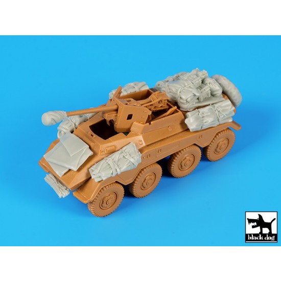 1/72 SdKfz 234/4 Accessories Set for Italeri kits 1/72 SdKfz 234/4 Accessories Set for Italeri kits