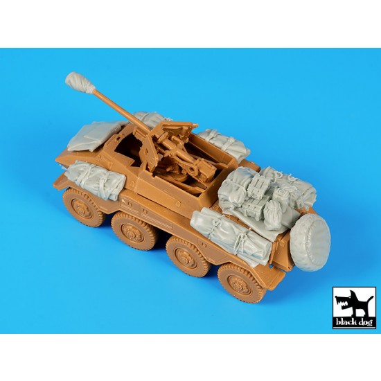 1/72 SdKfz 234/4 Accessories Set for Italeri kits 1/72 SdKfz 234/4 Accessories Set for Italeri kits