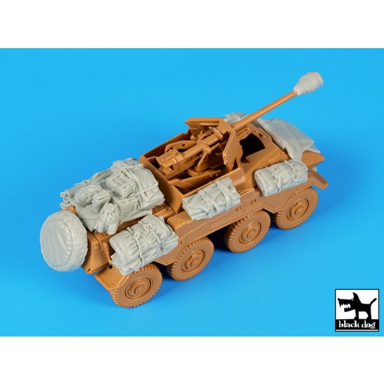 1/72 SdKfz 234/4 Accessories Set for Italeri kits 1/72 SdKfz 234/4 Accessories Set for Italeri kits