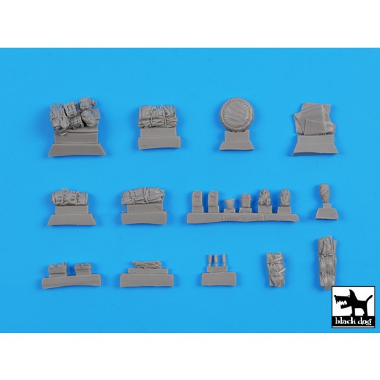 1/72 SdKfz 234/4 Accessories Set for Italeri kits 1/72 SdKfz 234/4 Accessories Set for Italeri kits