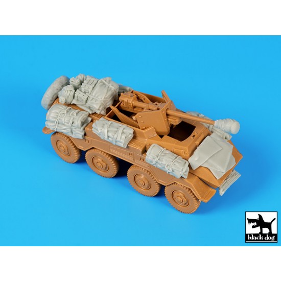 1/72 SdKfz 234/4 Accessories Set for Italeri kits 1/72 SdKfz 234/4 Accessories Set for Italeri kits