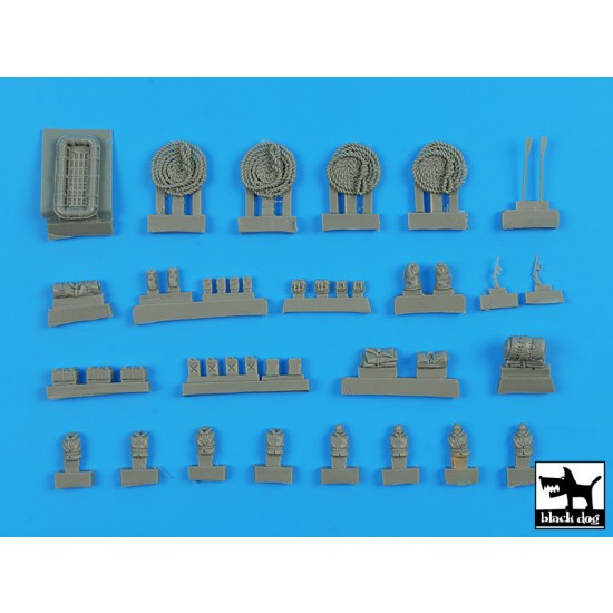 1/72 PT Boat Accessories Set 1/72 PT Boat Accessories Set