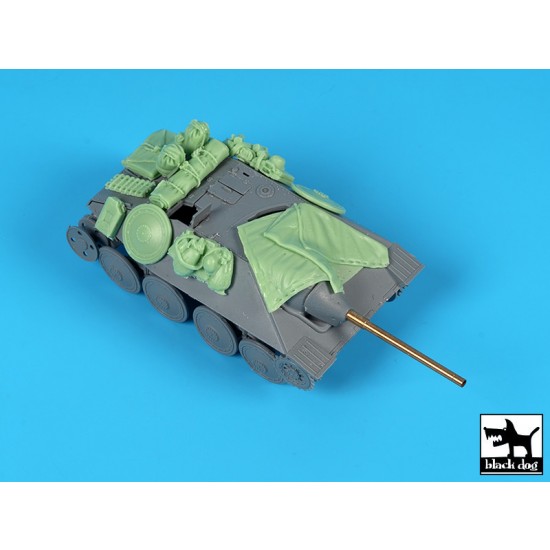 1/72 Jagdpanzer 38 Hetzer Stowage Set for Vespid Model 1/72 Jagdpanzer 38 Hetzer Stowage Set for Vespid Model