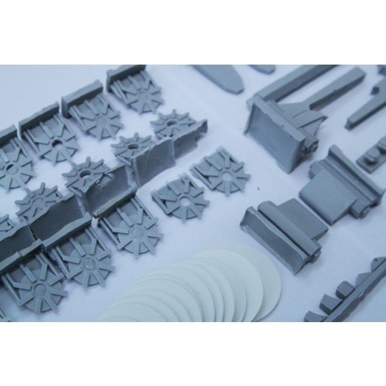 1/35 T1E1 Earthworm Conversion Set for Tasca/Italeri Sherman kits 1/35 T1E1 Earthworm Conversion Set for Tasca/Italeri Sherman kits