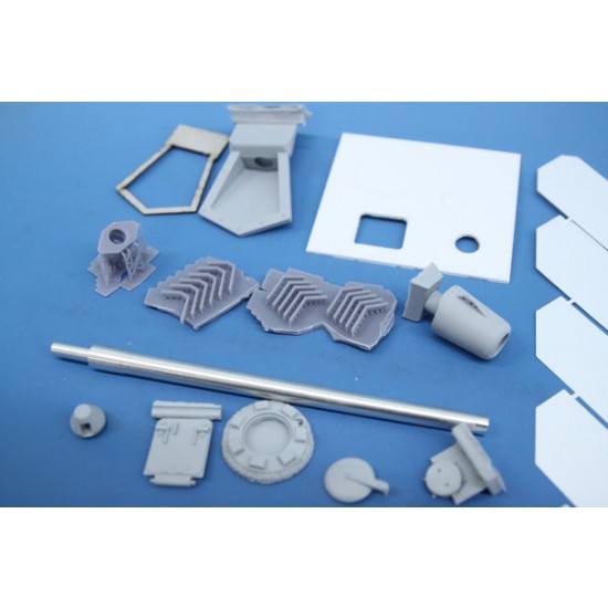 1/35 E60 Tankhunter Detail Set for Modelcollect kit #UA35018 1/35 E60 Tankhunter Detail Set for Modelcollect kit #UA35018