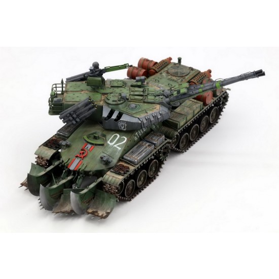 1/35 [Red Alert] Soviet Apocalypse Tank (pre-painted snap kit)