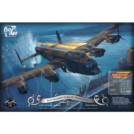 1/32 Avro Lancaster B.Mk III Dambusters w/Full Interior 1/32 Avro Lancaster B.Mk III Dambusters w/Full Interior