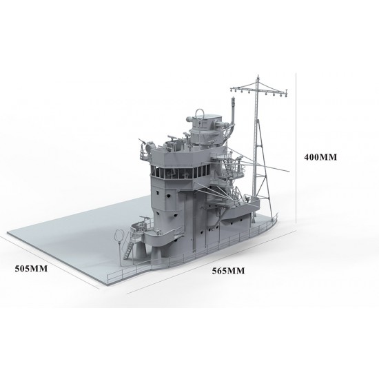 1/35 Akagi Bridge w/Flight Deck 'Battle of Pearl Harbor' 1/35 Akagi Bridge w/Flight Deck 'Battle of Pearl Harbor'