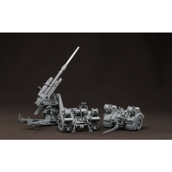 1/35 German 88mm Gun Flak 36 w/Anti-aircraft Artillery Crews (1 kit & 6 figures) 1/35 German 88mm Gun Flak 36 w/Anti-aircraft Artillery Crews (1 kit & 6 figures)