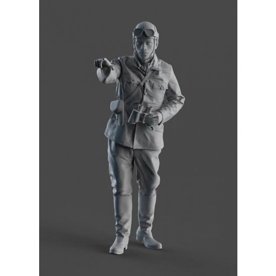 1/35 IJA Tiger I Heavy Tank w/Commander Resin Figure 1/35 IJA Tiger I Heavy Tank w/Commander Resin Figure