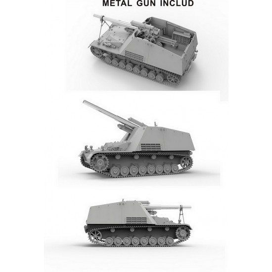 1/35 Hummel Early 15cm sFH 18/1 SdKfz 165 1/35 Hummel Early 15cm sFH 18/1 SdKfz 165