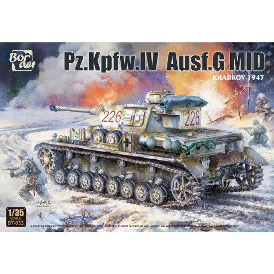 1/35 PzKpfw.IV Ausf.G Mid, Kharkov 1943 1/35 PzKpfw.IV Ausf.G Mid, Kharkov 1943