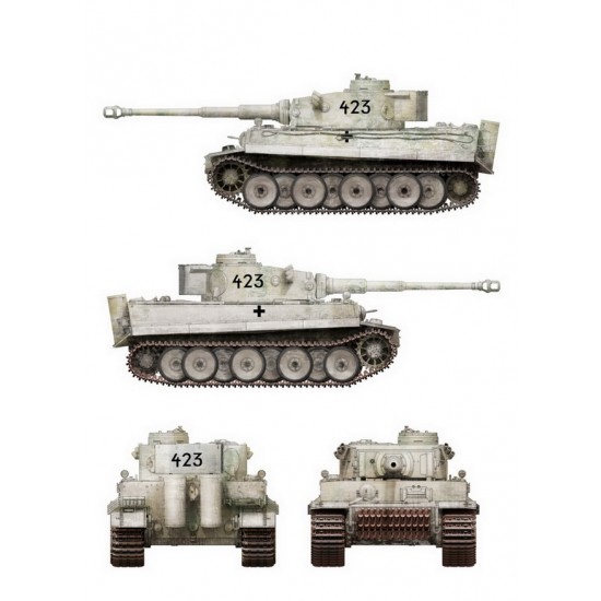 1/35 Tiger I Early SdKfz. 181 PzKpfw.VI Ausf.E Battle of Kharkov