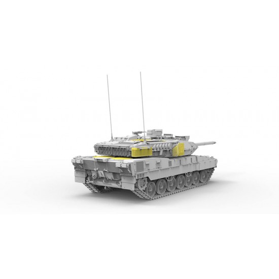 1/35 Leapord 2 A7V with Workable Track & Metal Gun
