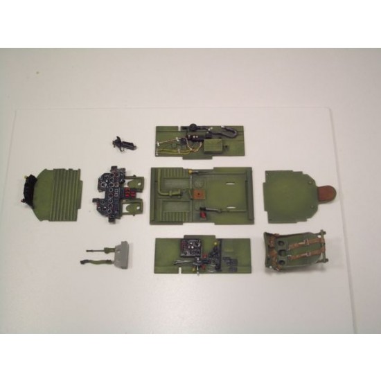 1/32 P-47D Thunderbolt Bubbletop Interior Set for Hasegawa kit 1/32 P-47D Thunderbolt Bubbletop Interior Set for Hasegawa kit