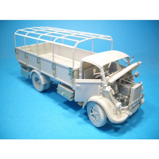 1/35 Bianchi Miles (Italian Truck) Full Resin Kit with Photo-etched parts & Decals 1/35 Bianchi Miles (Italian Truck) Full Resin Kit with Photo-etched parts & Decals