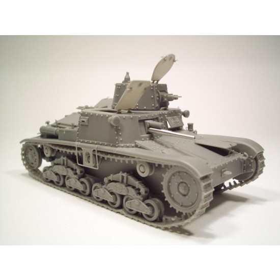 1/35 Italian Tank M11/39 Full Resin kit with Aluminium Barrel & Decals 1/35 Italian Tank M11/39 Full Resin kit with Aluminium Barrel & Decals