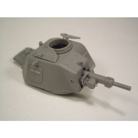 1/35 Turret with 3.7cm L/21 and 3.7cm SA38 Barrels & Interior for Bronco Kit Hotchkiss H39 1/35 Turret with 3.7cm L/21 and 3.7cm SA38 Barrels & Interior for Bronco Kit Hotchkiss H39