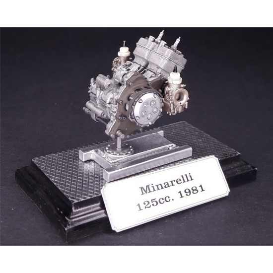 1/12 Minarelli 125cc. 1981 Motorcycle Engine 1/12 Minarelli 125cc. 1981 Motorcycle Engine