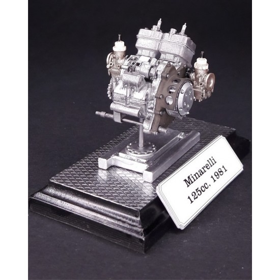 1/12 Minarelli 125cc. 1981 Motorcycle Engine 1/12 Minarelli 125cc. 1981 Motorcycle Engine