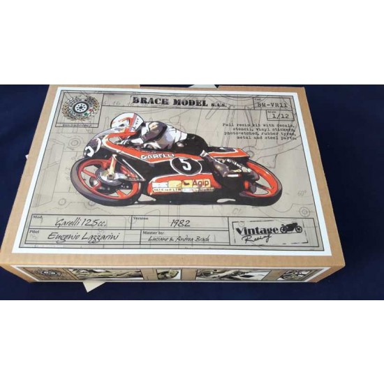 1/12 Garelli 125cc Motorcycle [1982 Eugenio Lazzarini Version]