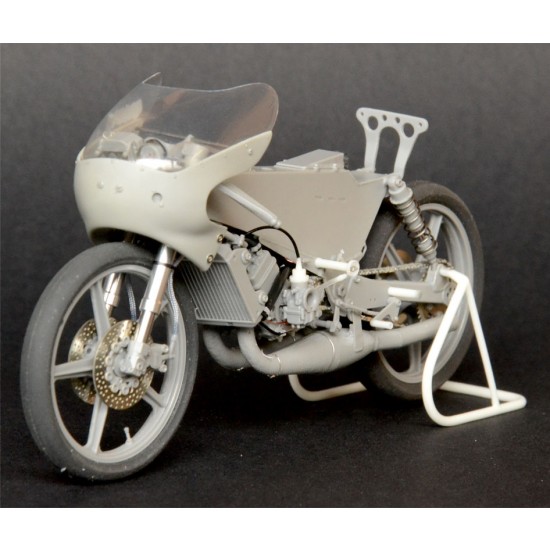 1/12 Garelli 125cc. 1987 World Champion (Driver: Fausto Gresini) 1/12 Garelli 125cc. 1987 World Champion (Driver: Fausto Gresini)