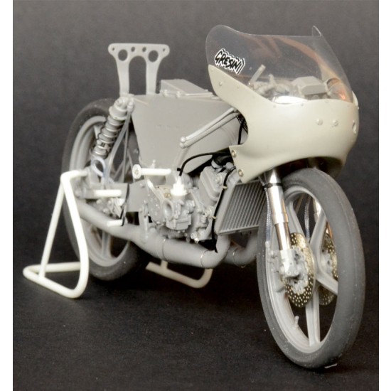 1/12 Garelli 125cc. 1987 World Champion (Driver: Fausto Gresini) 1/12 Garelli 125cc. 1987 World Champion (Driver: Fausto Gresini)