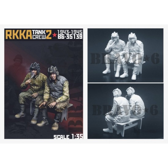 1/35 RKKA Tank Crew #2 1943-1945 (2 figures)