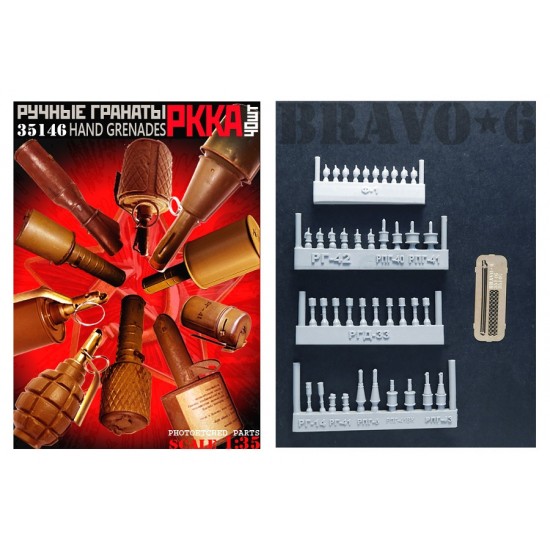 1/35 Soviet Hand Grenades (40pcs) 1/35 Soviet Hand Grenades (40pcs)