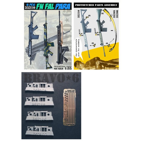 1/35 FN Para Rifle (4pcs) 1/35 FN Para Rifle (4pcs)