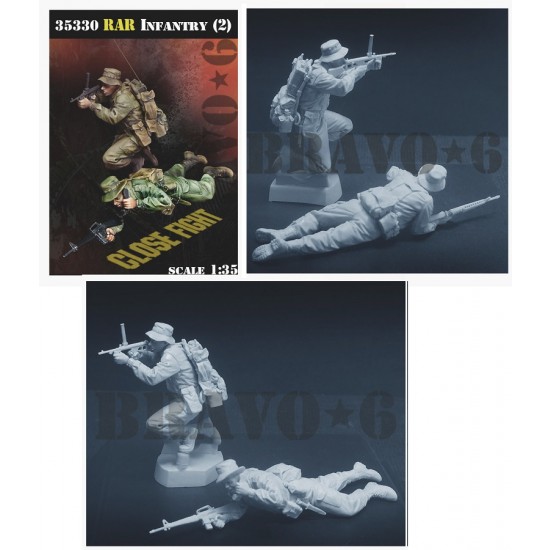 1/35 RAR Infantry (2 figures) 1/35 RAR Infantry (2 figures)