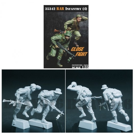 1/35 RAR Infantry #4 (2 figures) 1/35 RAR Infantry #4 (2 figures)