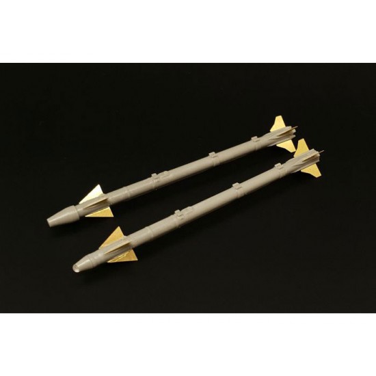 1/32 AIM-9X Sidewinder AA Missiles (2pcs) 1/32 AIM-9X Sidewinder AA Missiles (2pcs)