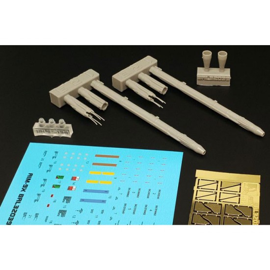 1/32 AIM-9X Sidewinder AA Missiles (2pcs) 1/32 AIM-9X Sidewinder AA Missiles (2pcs)