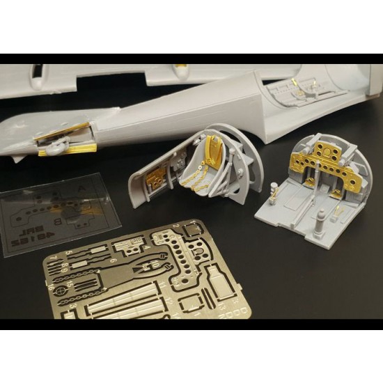 1/48 Reggiane Re 2000 Detail Set for Special Hobby kit 1/48 Reggiane Re 2000 Detail Set for Special Hobby kit