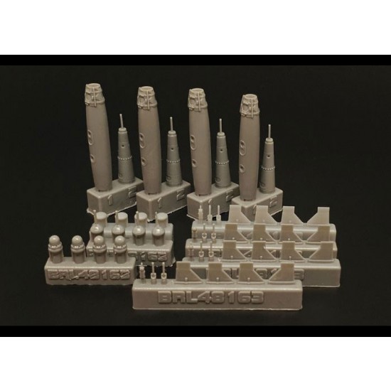 1/48 US GBU-38 JDAM 500lb Bomb (4pcs) 1/48 US GBU-38 JDAM 500lb Bomb (4pcs)