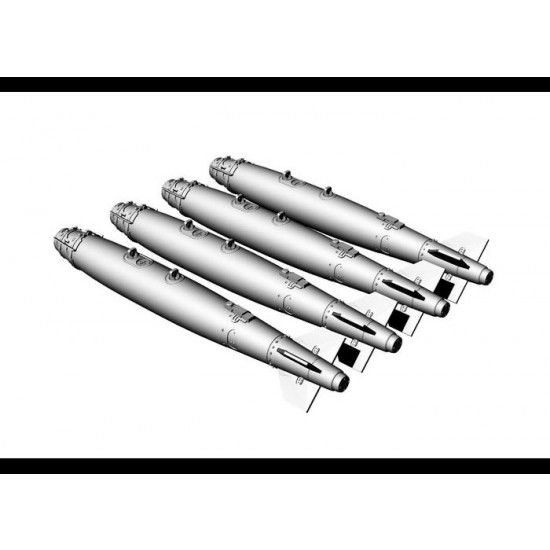 1/48 US GBU-38 JDAM 500lb Bomb (4pcs) 1/48 US GBU-38 JDAM 500lb Bomb (4pcs)