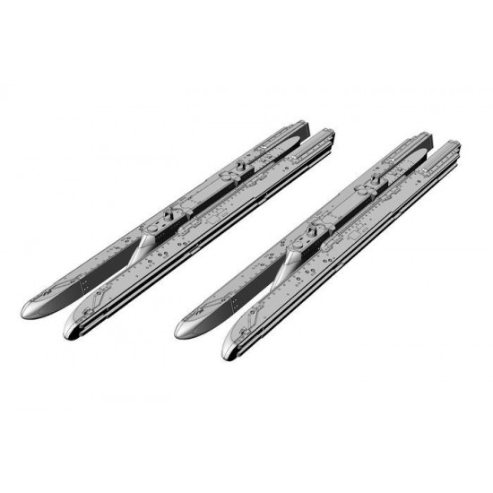 1/48 Modern US Rail Launchers LAU-115 + 2x LAU-127 Adapters (2 sets) 1/48 Modern US Rail Launchers LAU-115 + 2x LAU-127 Adapters (2 sets)