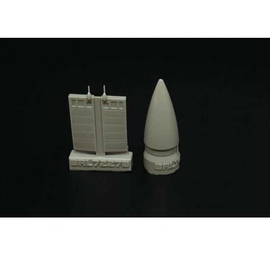 1/72 MiG-29A Radome & Closed Upper Jet Intakes for Italeri kits 1/72 MiG-29A Radome & Closed Upper Jet Intakes for Italeri kits