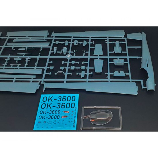 1/48 L-13 Se Vivat Akvy TMG Plane Plastic Construction kit 1/48 L-13 Se Vivat Akvy TMG Plane Plastic Construction kit