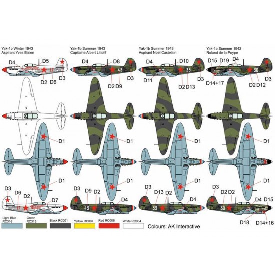 1/72 Yak 1b GC-3 Normandie 1/72 Yak 1b GC-3 Normandie