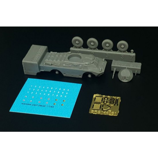 1/144 Soviet APC BRDM-2 Resin Kit 1/144 Soviet APC BRDM-2 Resin Kit