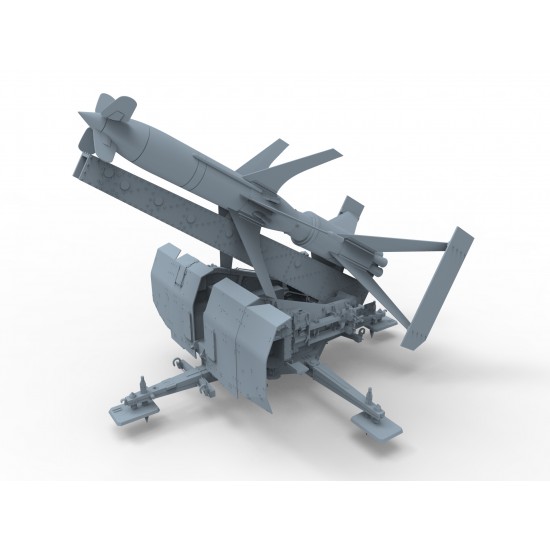 1/35 German Rheinmetall Rheintochter R-2 Anti-Aircraft Missiles and Launcher 1/35 German Rheinmetall Rheintochter R-2 Anti-Aircraft Missiles and Launcher