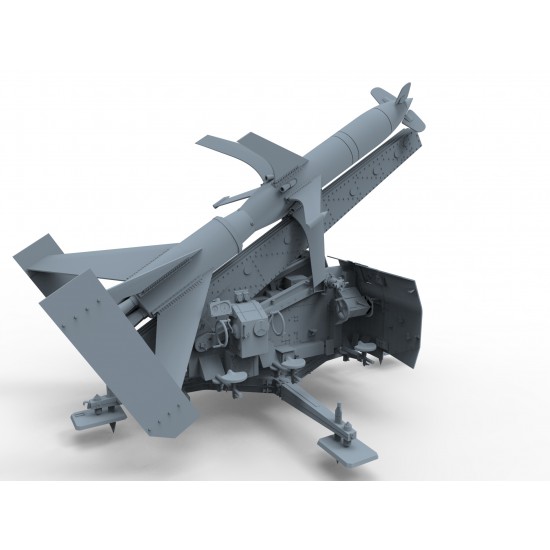 1/35 German Rheinmetall Rheintochter R-2 Anti-Aircraft Missiles and Launcher 1/35 German Rheinmetall Rheintochter R-2 Anti-Aircraft Missiles and Launcher