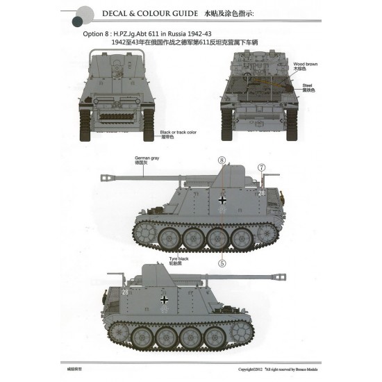 1/35 German SdKfz.132 Panzerjager II fuer 7.62cm PaK36 Marder IID 1/35 German SdKfz.132 Panzerjager II fuer 7.62cm PaK36 Marder IID